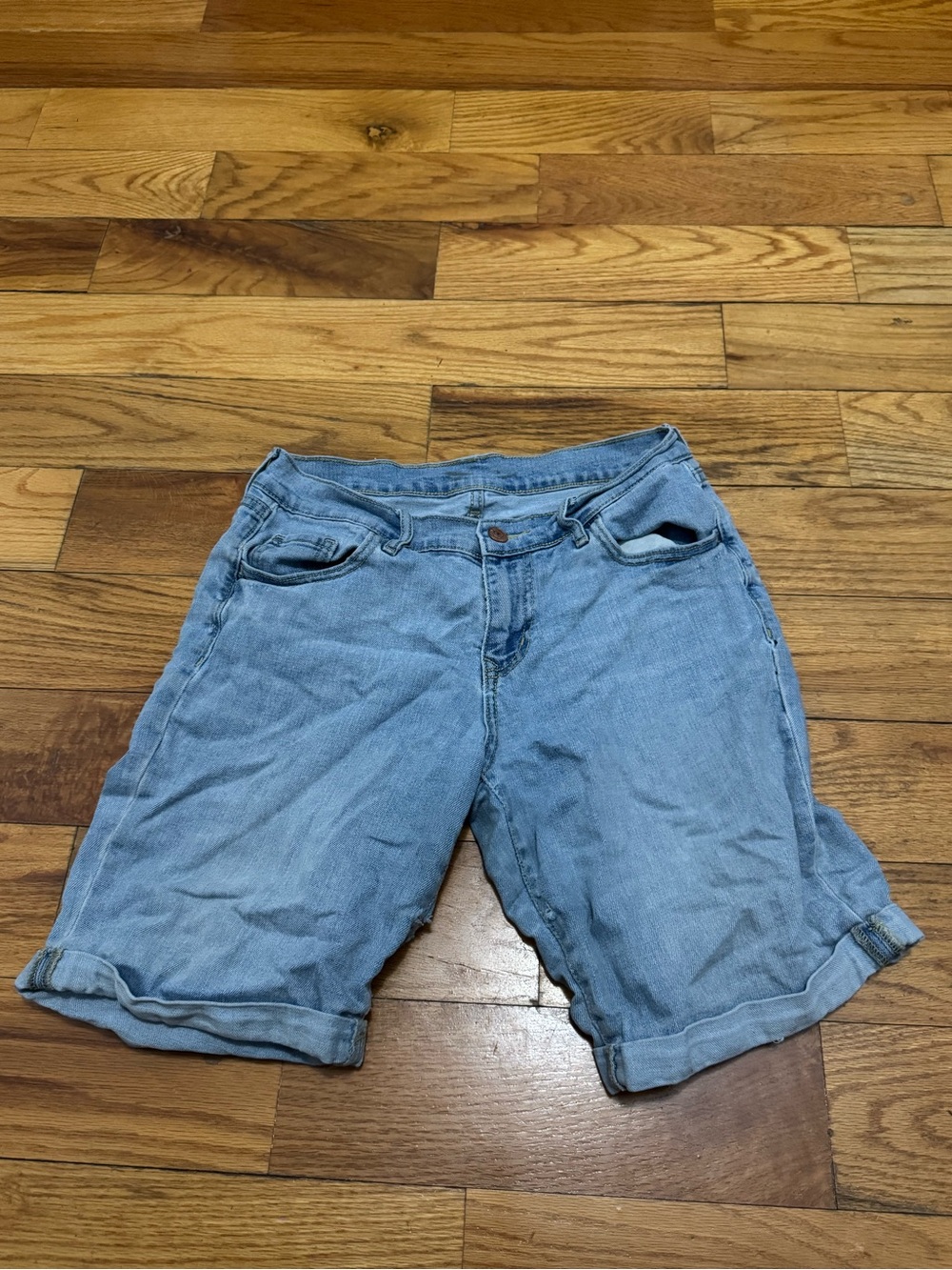 OLD NAVY Bermuda Jean Shorts
